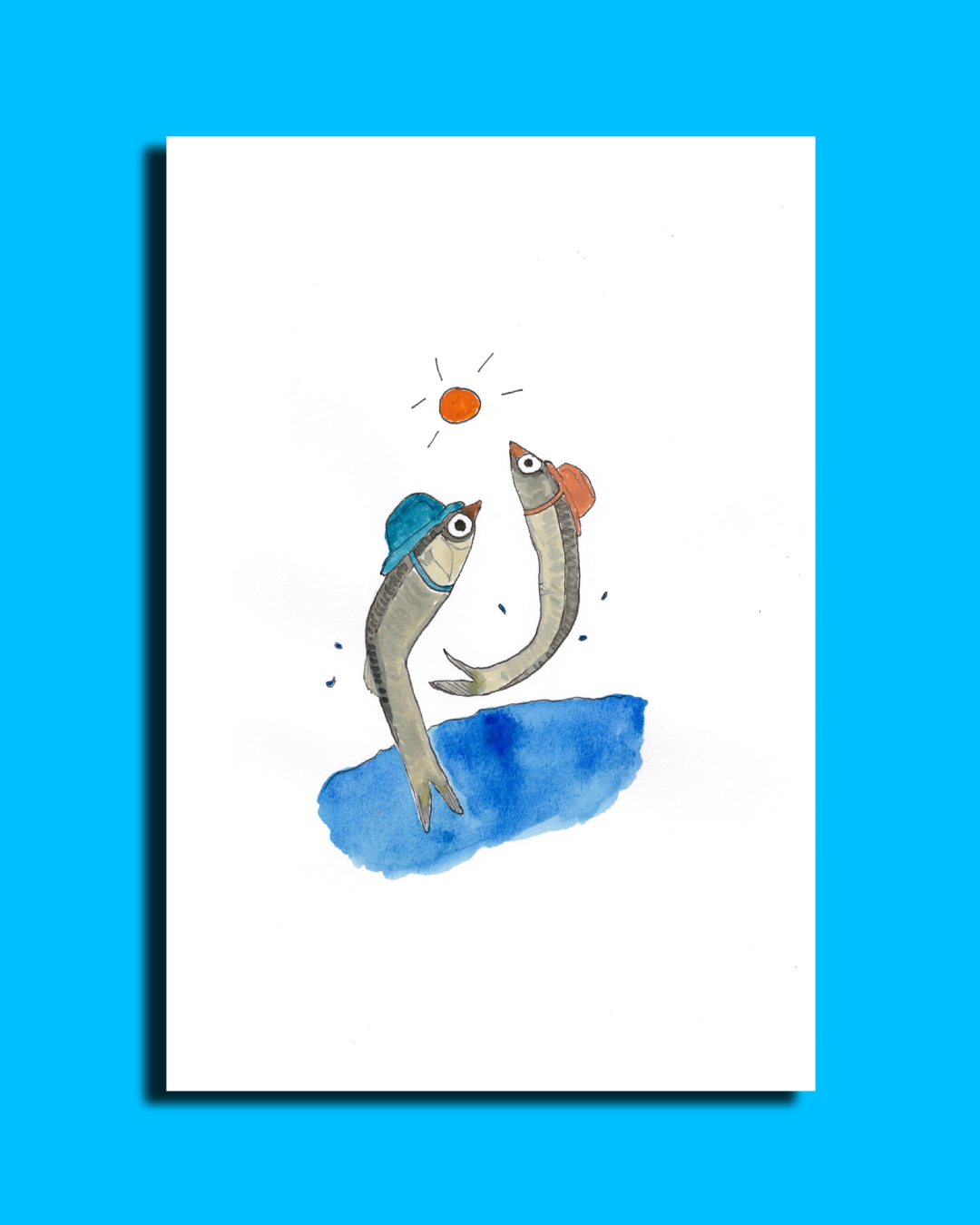 Tin Fish Card Set