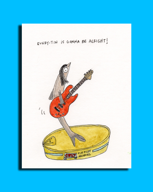 Tin Fish Card Set